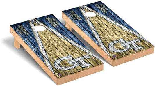 College Team Cornhole Boards, 2x4 Premium Corn Hole Game Set, Officially Licensed Cornhole Game, Perfect for Tailgates