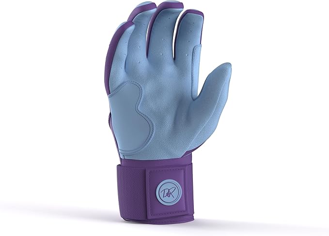 Drip & Rip Baller Series - Youth Batting Gloves + Adult Batting Gloves - for Softball and Baseball - Long Cuff Style for Men and Youth