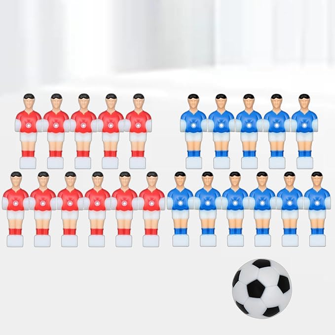 Foosball Men Foosball Player Resin Toy, Football Players Figures, Table Foosball Player Replacement Parts Foosball Guys
