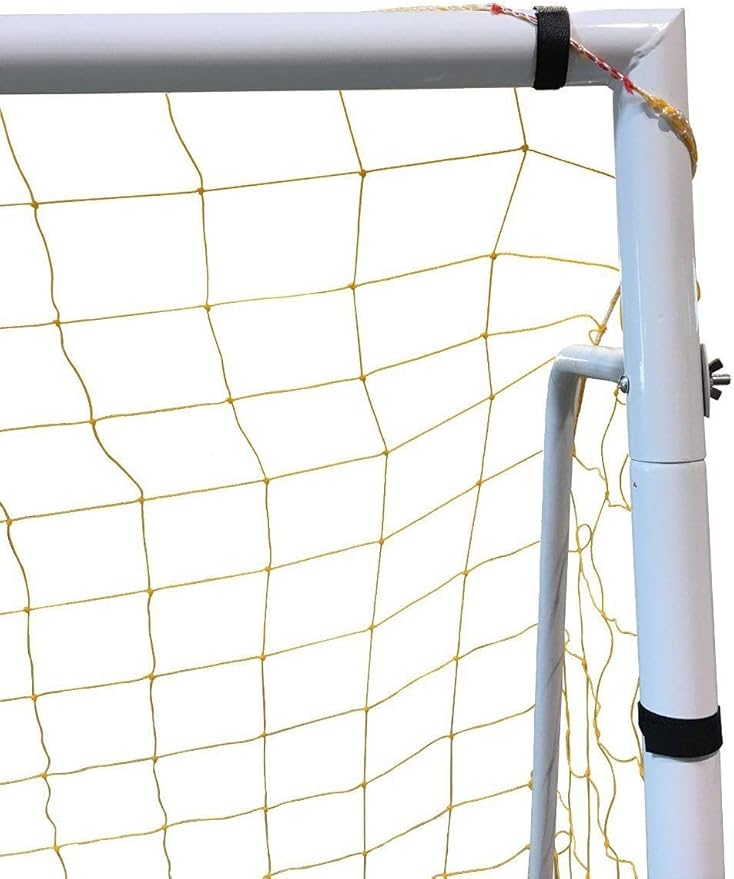 Vallerta® Official Size Steel Soccer Goal. Heavy Duty Frame w/Net. Tournament, Regulation Size. Professional Portable Practice Training Aid.