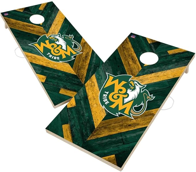 College Team Cornhole Boards, 2x4 Regulation Corn Hole Game Set, Officially Licensed Cornhole Game, Perfect for Tailgates