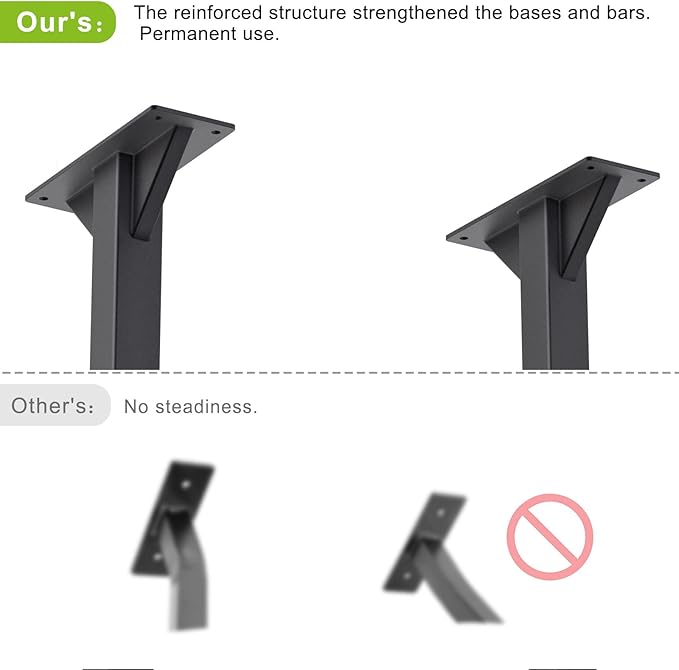 Kipika 48" Ceiling Mounted Pull Up Bar, Heavy Duty Multi-Grip Chin Up Bar,Mounted Pull Up Bar, Adjustable Height, Pull Up Bands for Chin Ups & Body Stretching, Ideal for Home Gym and Strength Training