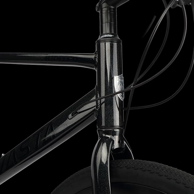 AVASTA Jupiter 700C Road Adult Step-Over Hybrid Cycling Bike Bicycle, Aluminum Frame, 21-Speed, Dual Disc Brakes, Multpile Colors for Men Woman Male Female