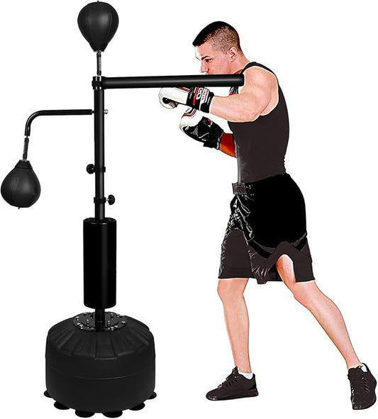 Generic Boxing Speed Trainer 2bag, Black, JR-0099
