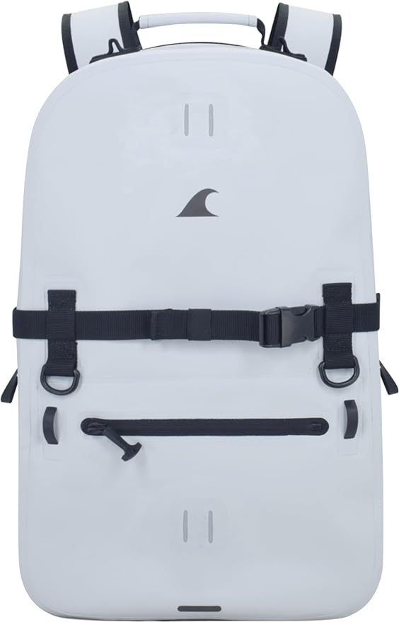 Breakwater Supply™ Waterproof IP68 Submersible Backpack with Airtight Zippers | Laptop Travel Outdoors | Fogland 25L 20L 15L