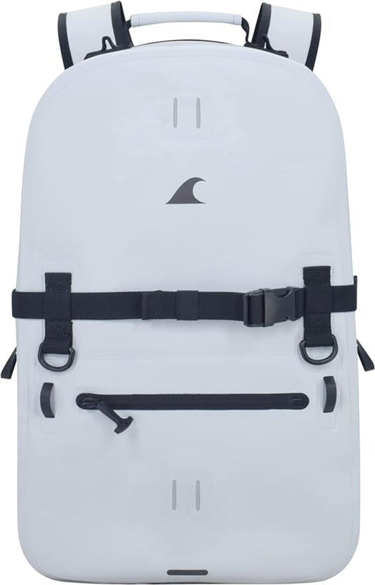 Breakwater Supply™ Waterproof IP68 Submersible Backpack with Airtight Zippers | Laptop Travel Outdoors | Fogland 25L 20L 15L