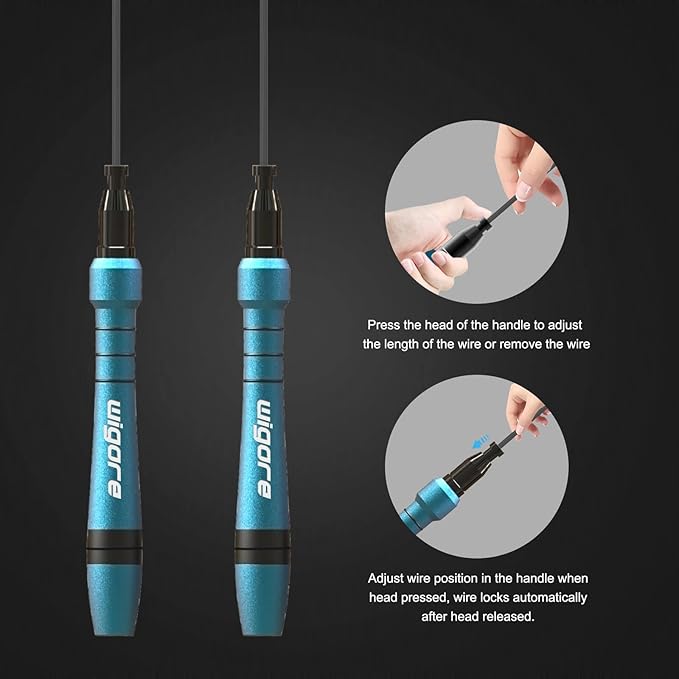 Jump Rope, Speed jump ropes for fitness for women,Skipping rope for fitness men, women's home exercise, workout, fitness gifts for adults