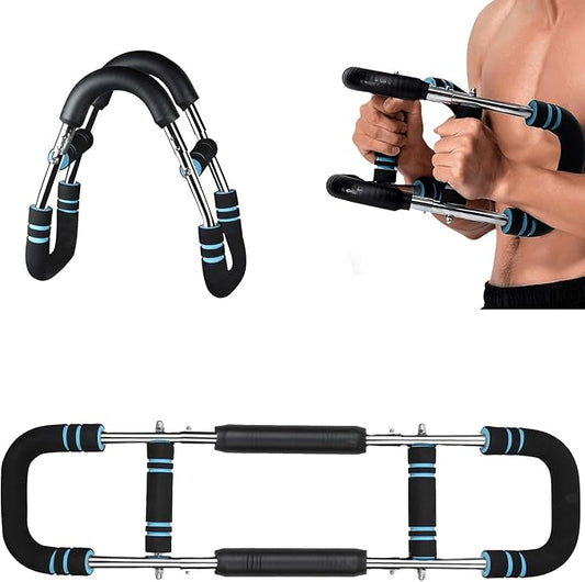 Twister Arm Trainer, Adjustable 66–110LB Arm Exerciser for Forearm, Chest & Triceps Strength, Portable Upper Body Workout Equipment for Home Gym & Office Fitness