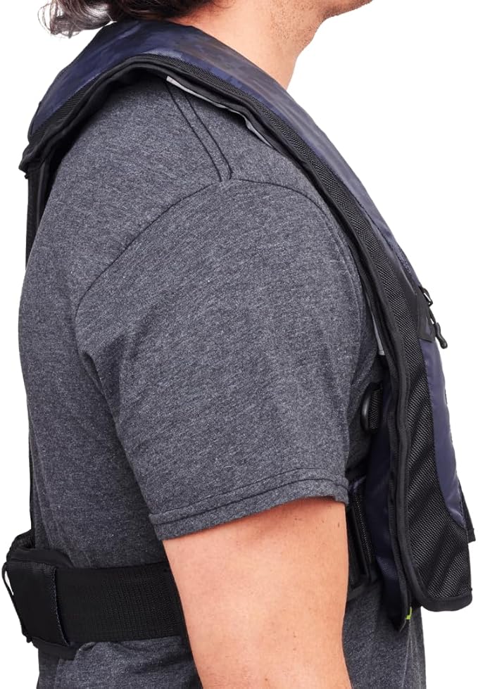 BLUESTORM Atmos 40 Automatic/Manual Inflatable PFD Life Jacket for Adults | US Coast Guard (USCG) Approved Life Vest