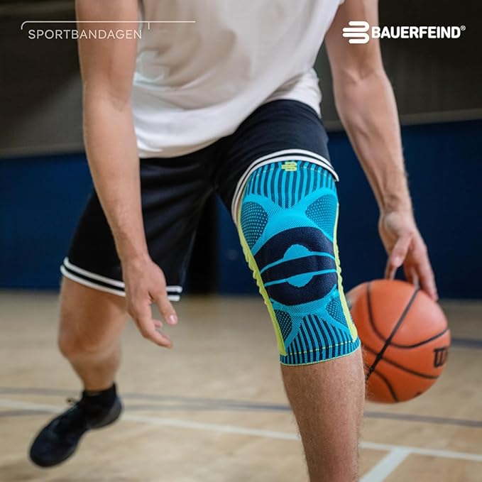 Bauerfeind Sports Knee Support - Knee Brace for Pain Relief and Stabilization - Patellar Knee Pad for Enhanced Support - Targeted Compression - Lightweight & Durable