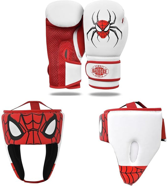 Boxing Set for Every Day Training | Boxing Gloves w/H/Guard for Boxing, Muay Thai and Training |
