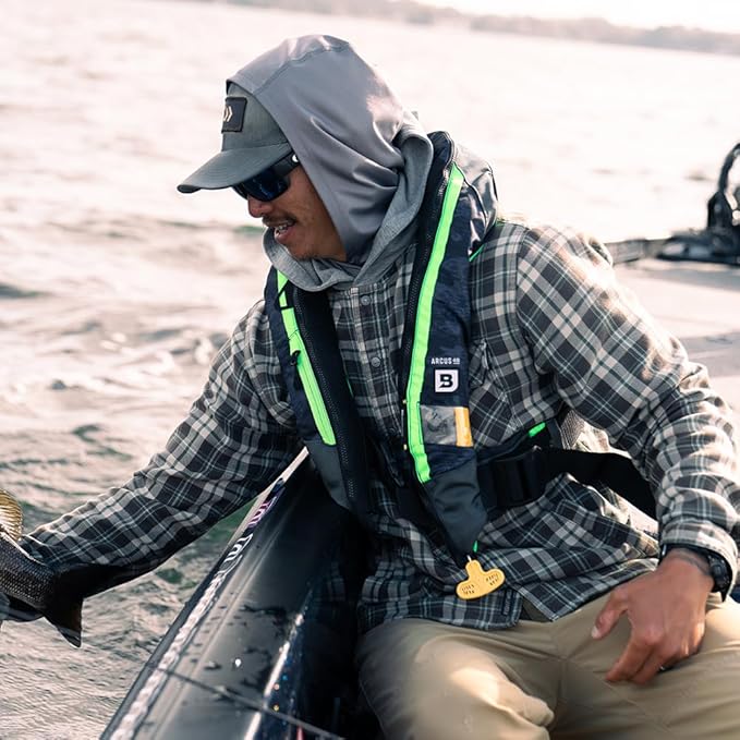 BLUESTORM Arcus 40 Automatic Inflatable PFD Life Jacket for Adults | US Coast Guard (USCG) Approved Life Vest