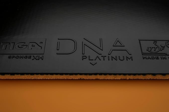 STIGA DNA Platinum XH Table Tennis Rubber | Extra Hard Professional Table Tennis Sheet for Maximum Control & Powerful Spins - Full Stroke Control
