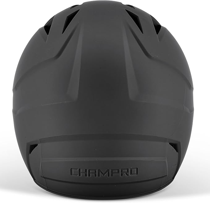 CHAMPRO HX Gamer Plus Batting Helmet with Reversible Jaw Guard