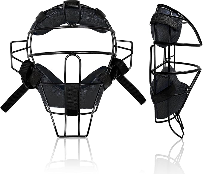 Baseball Catcher Mask Umpire Mask,Full-Face Protection Mask for Baseball,Lightweight Secure Fit Provides Maximum Protection and Comfort – Does Not Obstruct View