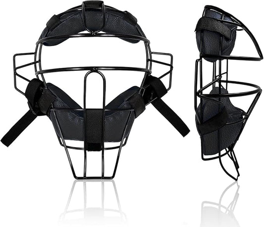 Baseball Catcher Mask Umpire Mask,Full-Face Protection Mask for Baseball,Lightweight Secure Fit Provides Maximum Protection and Comfort – Does Not Obstruct View