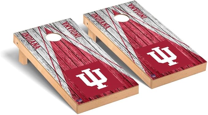 College Team Cornhole Boards, 2x4 Premium Corn Hole Game Set, Officially Licensed Cornhole Game, Perfect for Tailgates