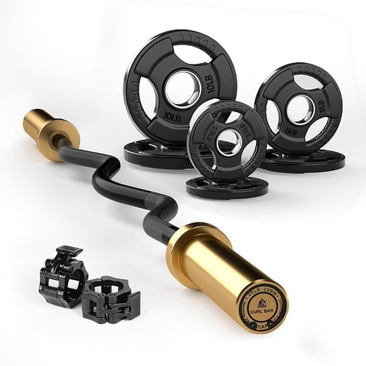 LIONSCOOL Premium 4ft/4.9ft/6ft Barbell for Strength Training and Olympic Weightlifting, 2 Inch Bar for Squats, Curls, Deadlifts, Presses, Hip Thrusts, 350lbs/500lbs/700lbs Weight Capacity