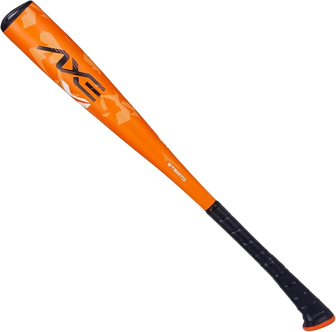 Axe | Strato | USA Tee Ball Baseball Bat | Drop -11 | 1-Piece Alloy | 2-5/8" Barrel | Orange/Navy