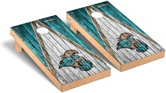 College Team Cornhole Boards, 2x4 Premium Corn Hole Game Set, Officially Licensed Cornhole Game, Perfect for Tailgates