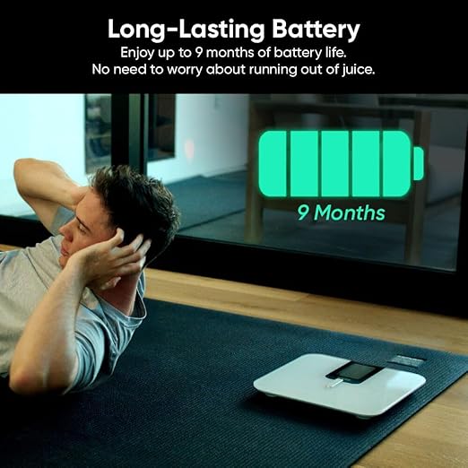 WYZE SCALE - Smart Scale Ultra with 4.3" Color Display, Digital Scale for Body Weight BMI Muscle Mass, Heart Rate Monitor, Wi-Fi & Bluetooth Weight Scale with Baby/Pet/Luggage Mode, 400lbs, Black