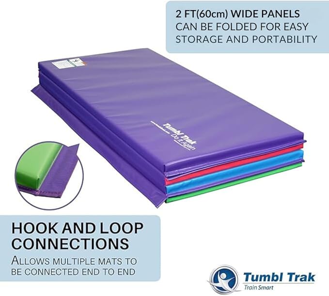 Tumbl Trak Gymnastics Folding Tumbling Panel Mat