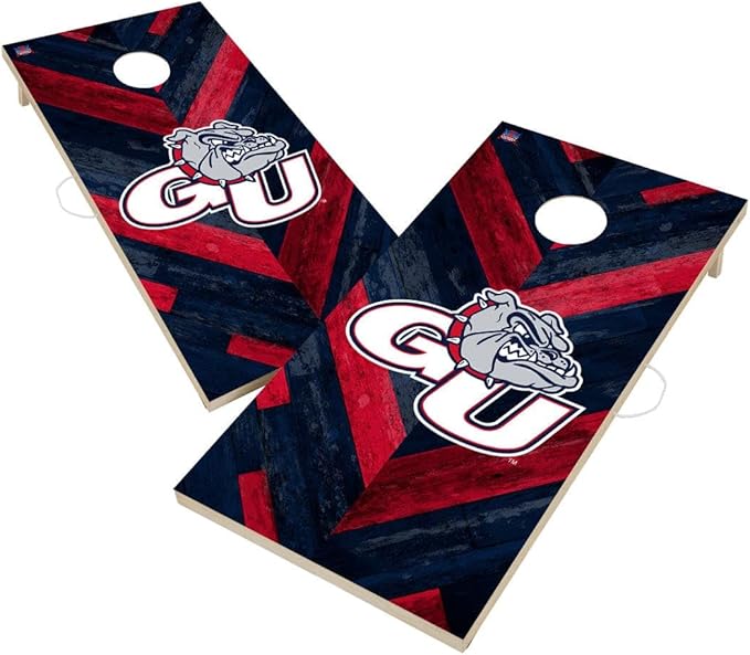 College Team Cornhole Boards, 2x4 Regulation Corn Hole Game Set, Officially Licensed Cornhole Game, Perfect for Tailgates