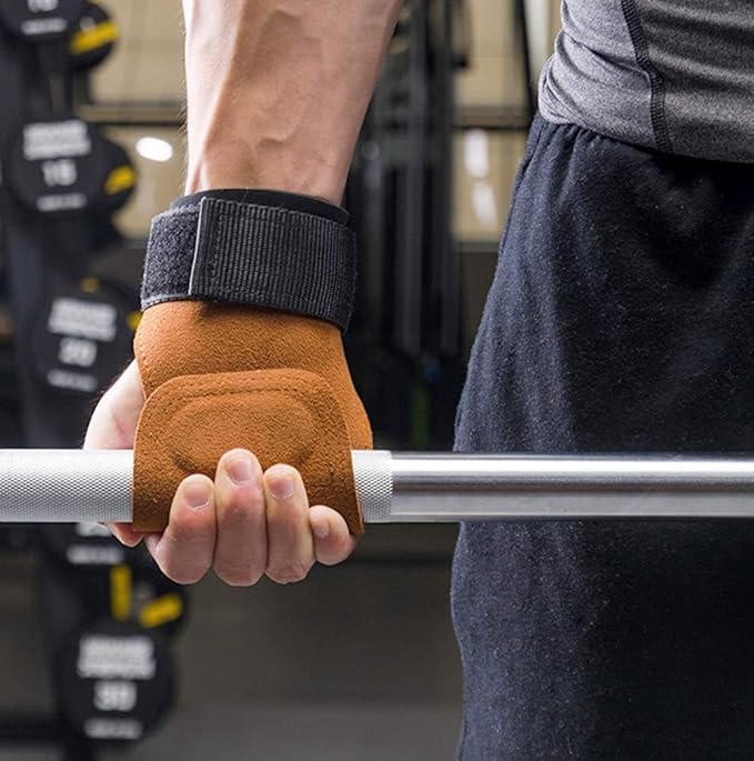 Wrist Straps for Weightlifting for Maximum Grip Support - Lifting Deadlift Strap & Weight Lifting Grips Gloves for Working Out Pull Up Deadlifting & Shrugs