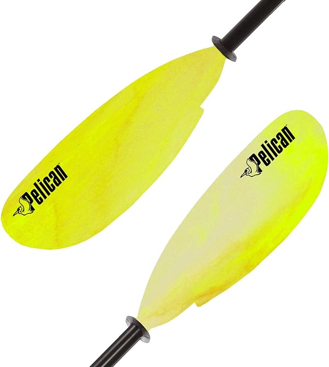 Pelican - Poseidon Paddle - Aluminum Shaft with Reinforced Fiberglass Blades - Lightweight, Adjustable Kayaks Paddles - Perfect for Kayaking Boating