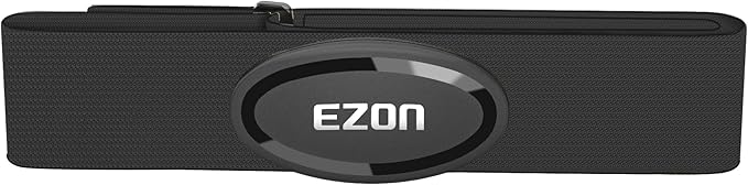 EZON Heart Rate Monitor Chest Strap C009Pro,ANT+& Bluetooth 5.1 Dual Protocol,Up to 400H Battery Life,Compatible with Polar/Strava/Wahoo/Peloton,Ideal for Fitness Training Cycling