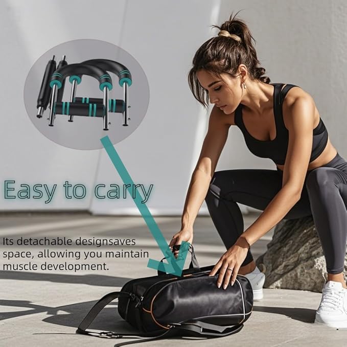 Twister Arm Exerciser,80-110lb Adjustable Spring Workout Bar, Forearm Triceps Chest Enhanced Exercise Strengthener,Portable Home Fitness Equipment, Detachable Design Fitness Anywhere