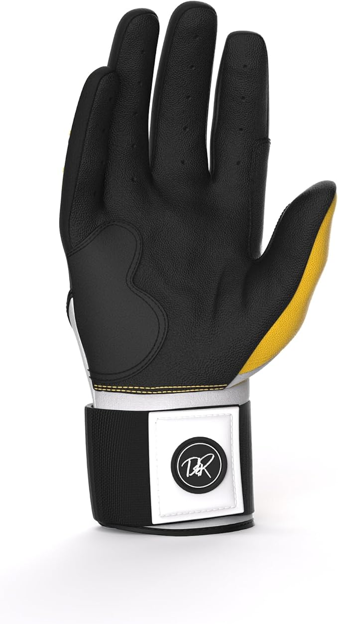 Drip & Rip Baller Series - Youth Batting Gloves + Adult Batting Gloves - for Softball and Baseball - Long Cuff Style for Men and Youth