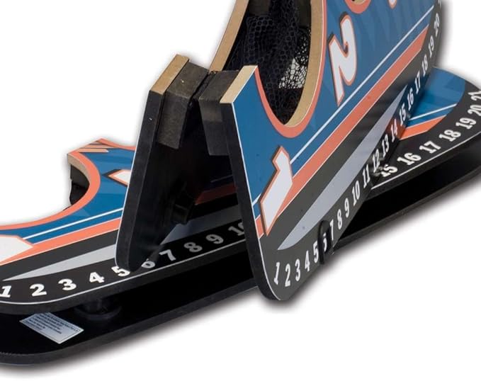 Franklin Sports Bean Bag Toss Yard Game – 3 Hole Cornhole Board Set – with 6 Bean Bags