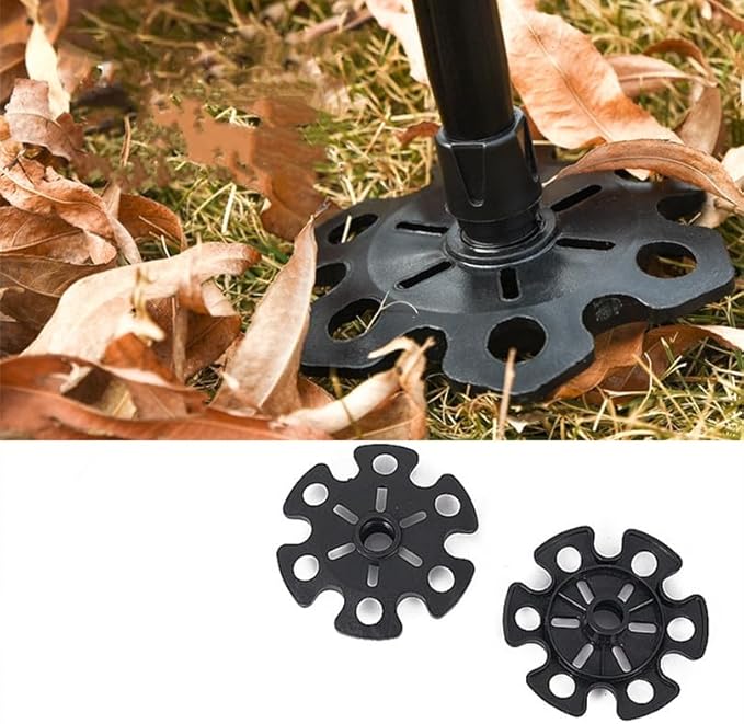 Walking Stick Tips Rubber 4pcs Trekking Pole Tips Replacement- Rubber Feet for Hiking Poles, Walking Sticks, Trekking Poles | Rubber Tip for Walking Sticks Hiking Trekking Poles Boot Tips Rubber Feet