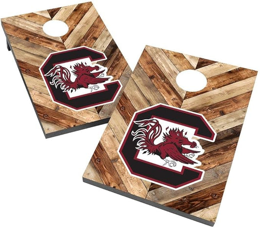 College Team Cornhole Boards, 2x4 Bag Toss Game Set, Officially Licensed Cornhole Game, Perfect for Tailgates