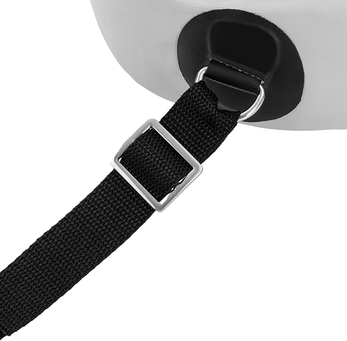 Kayak Seat Inflatable Padded Boating Seat PVC Portable Thicken Seat Cushion w/Back Support Adjustable Strap for Kayaking Canoeing Drifting Rafting Fishing Adolescents and Adults (Orange)