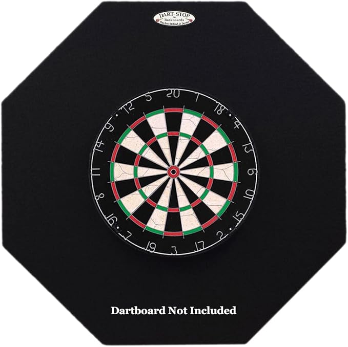 36 inch Professional Dart Board Backboard, Octagonal | Wall Protector | Dartboard Surround