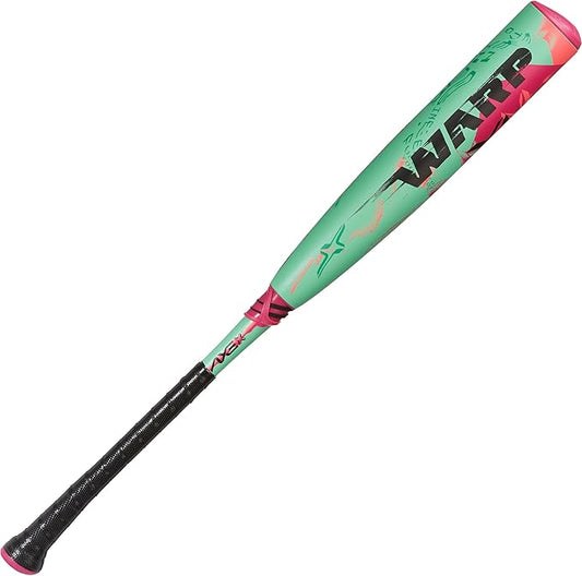 Axe | Warp | USSSA Youth Baseball Bat | Drop -10/-8/-5 | 3-Piece Composite | 2 3/4" Barrel | Green/Pink