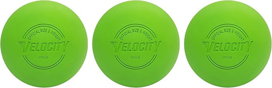 Velocity Lacrosse Balls - 1, 2, 3, 6, 12, 18, 24, 36, 60 and 120 Packs - for Practice, Official NFHS and College Approved Size