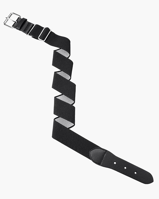 Stelle Baseball/Softball/Fastpitch Belt Girls Sports Elastic Adjustable Boys Uniform Belts Youth and Adult Sizes