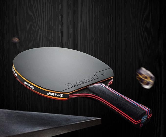 Senston Professional Table Tennis Paddles Advance Intermediate Ping Pong Paddles Set of 2, Table Tennis Racket with Carry Case…