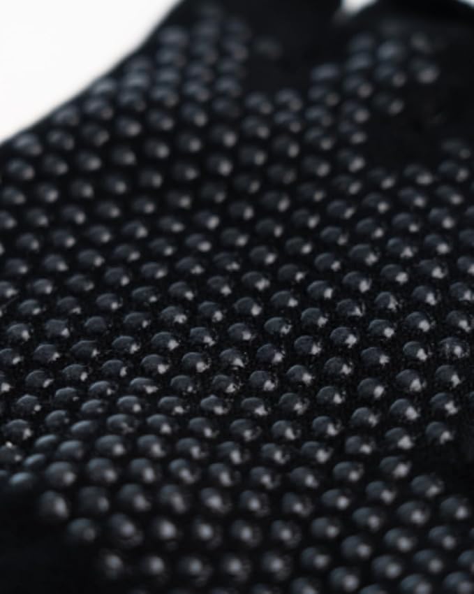 YL TRD V 2 Packs of Non Slip Fingerless Yoga Gloves Exercise Gloves Workout Gloves