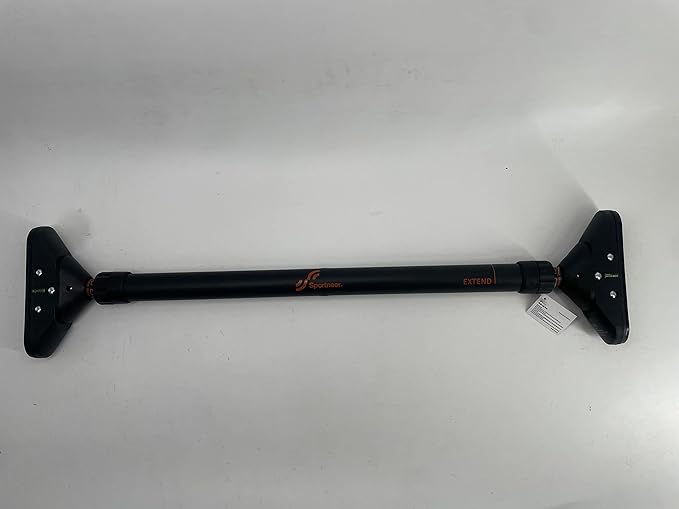 Sportneer Pull Up Bar: Strength Training Chin up Bar without Screws - Adjustable 29.5''-37'' Width Locking Mechanism Pull-up Bar for Doorway - Max Load 440lbs for Home Gym Upper Body Workout, Non-slip