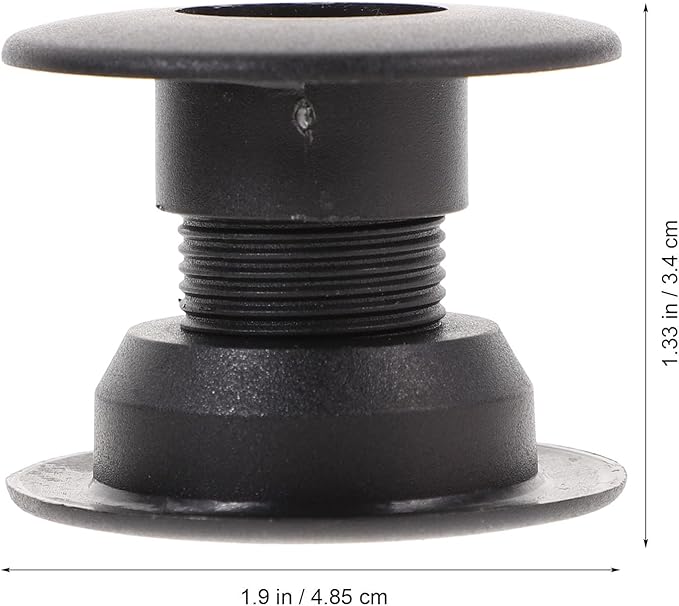 Table Foosball Bushings,10Pairs Table Football Board Bearings, Football Bearing Rods Foosball Table Machine Accessories, Foosball Table Shafts Covers Parts (Hole Diameter 16mm)