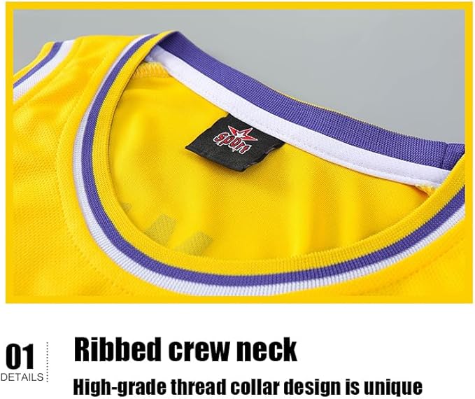 3PC Basketball Jersey Set for Youth Basketball Tank Top + Track Shorts+ Socks Set #24