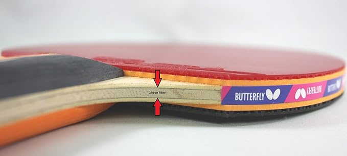 Butterfly Nakama Shakehand Ping Pong Paddle - Recommended for Beginner & Intermediate Level Players - Includes Two Free 40+ Balls - International Table Tennis Federation Approved