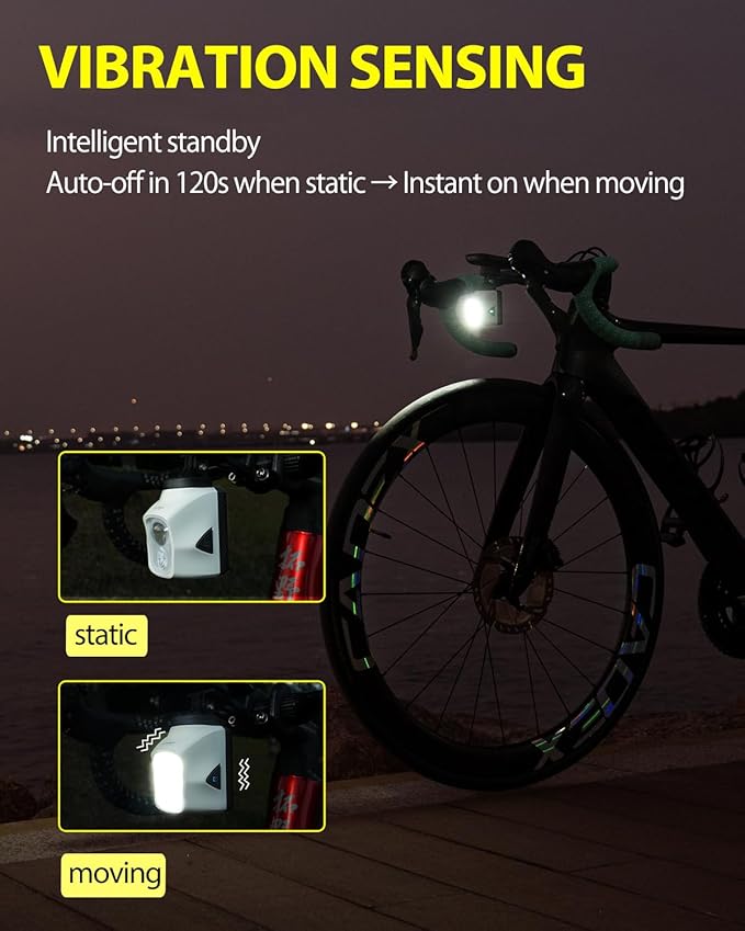 TOWILD DL1700 Bike Lights for Night Riding,1700LM Dual Light Source Super Bright Bicycle Headlight,Waterproof Bike Front Light for Mountain Road Cycling