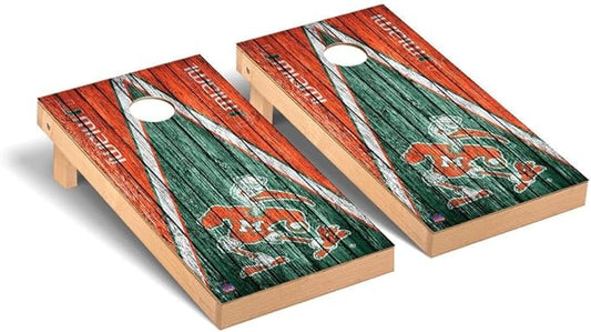 College Team Cornhole Boards, 2x4 Premium Corn Hole Game Set, Officially Licensed Cornhole Game, Perfect for Tailgates