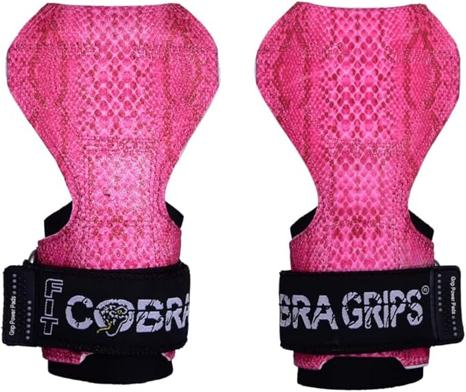 Cobra Grips PRO Weight Lifting Gloves Heavy Duty Straps Alternative Power Lifting Hooks for Deadlifts Adjustable Neoprene Padded Wrist Support Bodybuilding