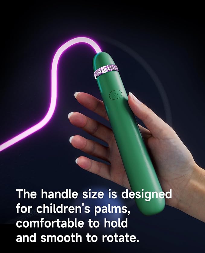 LED Light Up Jump Rope for Kids and Adult, Adjustable Glowing Skipping Rope for Boys and Girls, Colorful Luminous Jumping Rope for Fitness and Workout